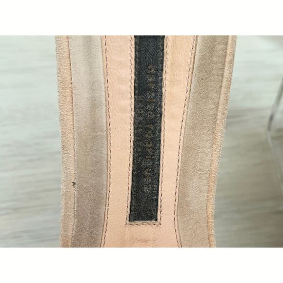 NARCISO RODRIGUEZ Pointed Toe Suede Slide Mules Sz 8.5 - Picture 4 of 6